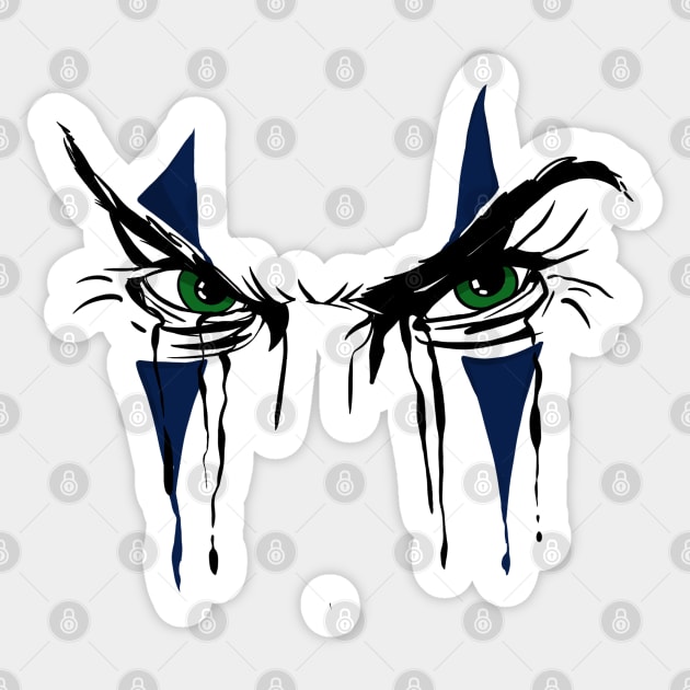 Eyes Joker Sticker by JessicaJaneAusten